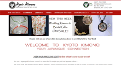 Desktop Screenshot of kyotokimono.com