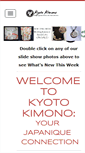 Mobile Screenshot of kyotokimono.com